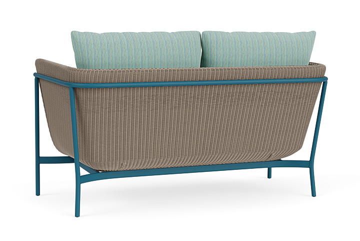 Lloyd Flanders™ Solstice Loveseat  - French Beige, Peacock