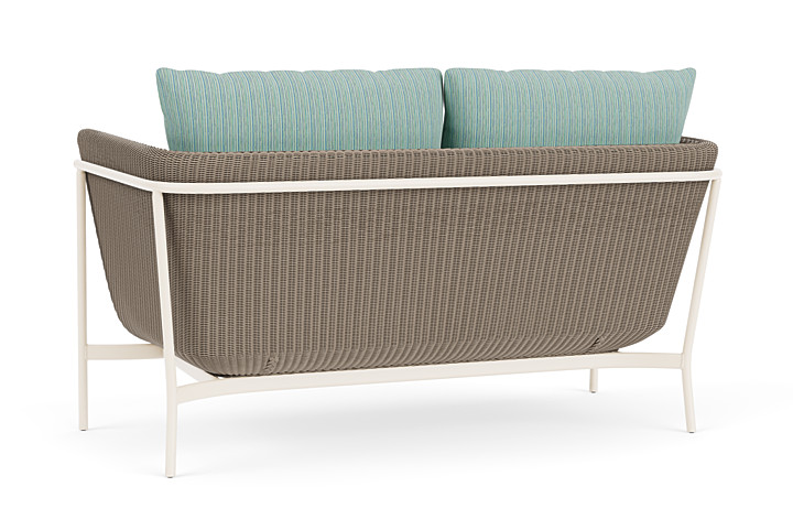 Lloyd Flanders™ Solstice Loveseat  - French Beige, Ivory