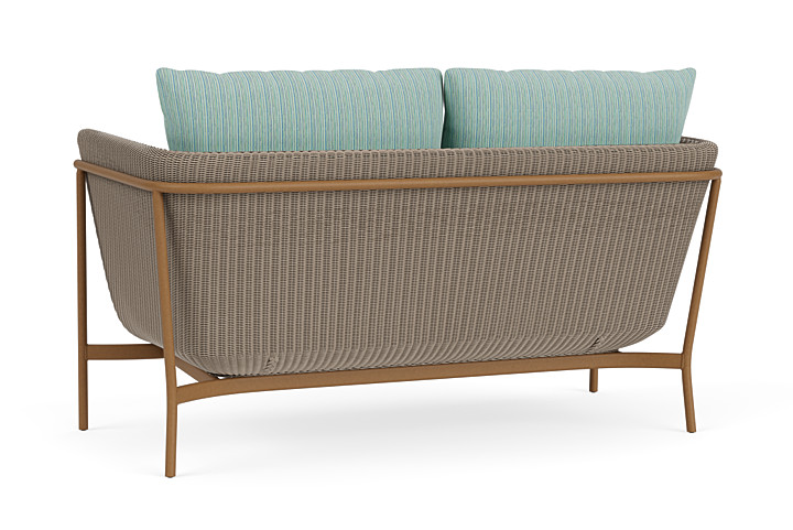 Lloyd Flanders™ Solstice Loveseat  - French Beige, Hickory