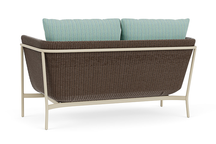 Lloyd Flanders™ Solstice Loveseat  - Bark, Linen