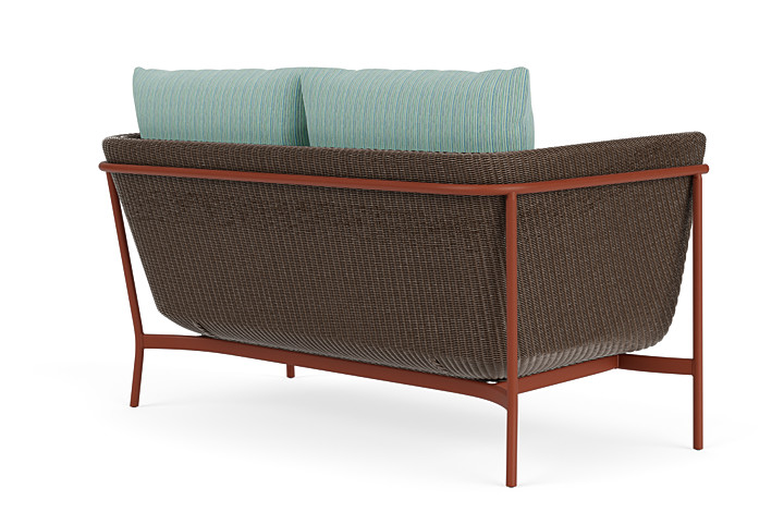 Lloyd Flanders™ Solstice Loveseat  - Bark, Terracotta