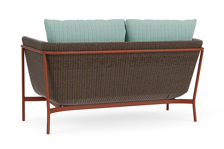 Lloyd Flanders™ Solstice Loveseat  - Bark, Terracotta