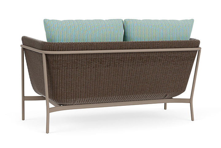 Lloyd Flanders™ Solstice Loveseat  - Bark, French Beige