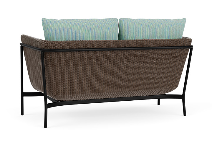 Lloyd Flanders™ Solstice Loveseat  - Bark, Ebony