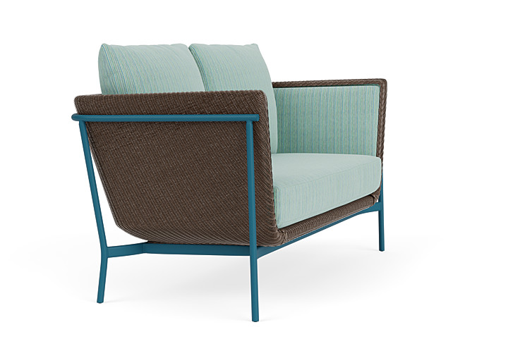 Lloyd Flanders™ Solstice Loveseat  - Bark, Peacock