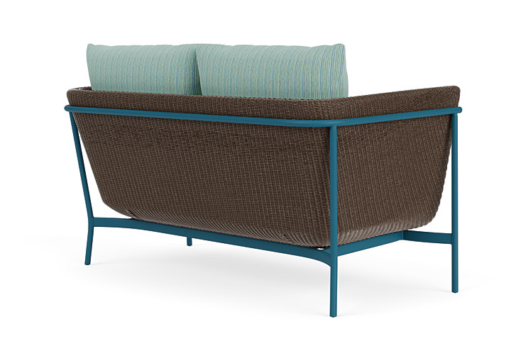 Lloyd Flanders™ Solstice Loveseat  - Bark, Peacock