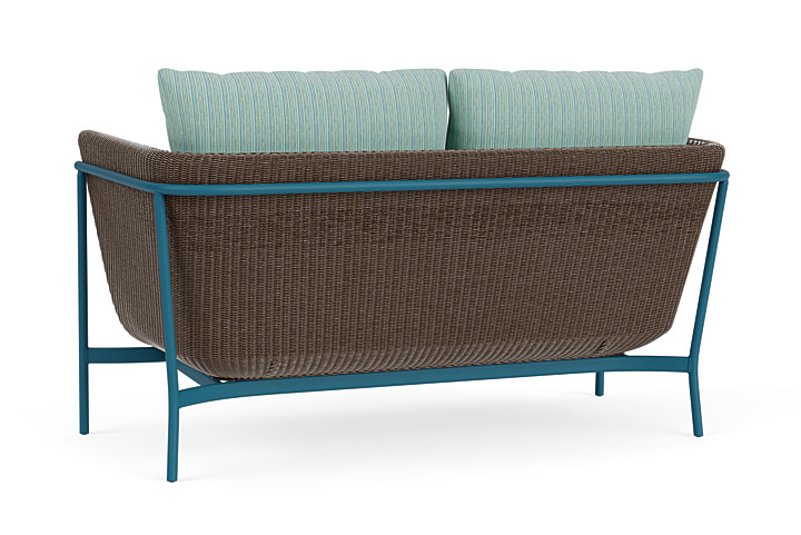 Lloyd Flanders™ Solstice Loveseat  - Bark, Peacock