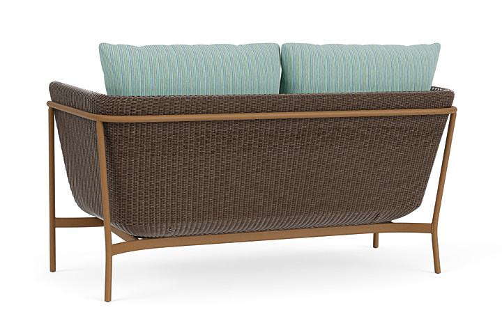 Lloyd Flanders™ Solstice Loveseat  - Bark, Hickory