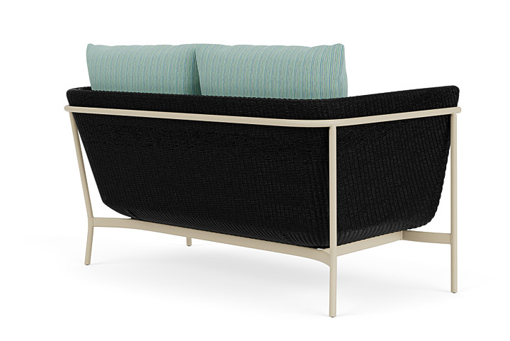 Lloyd Flanders™ Solstice Loveseat  - Ebony, Linen