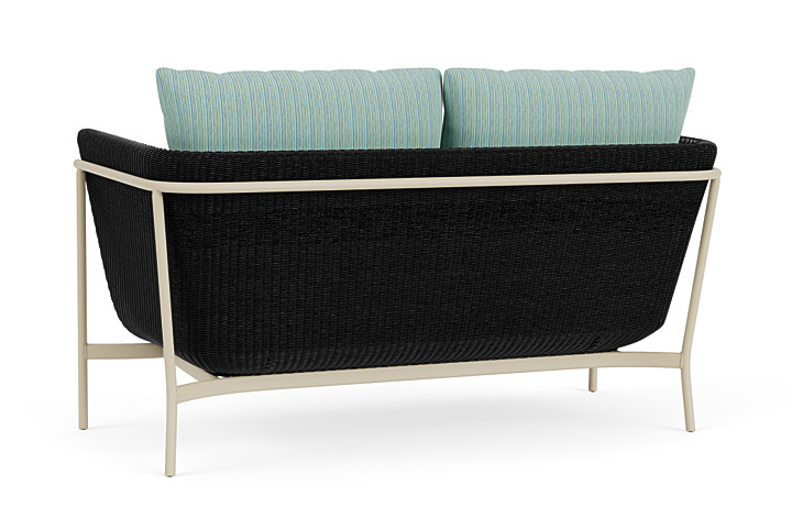 Lloyd Flanders™ Solstice Loveseat  - Ebony, Linen