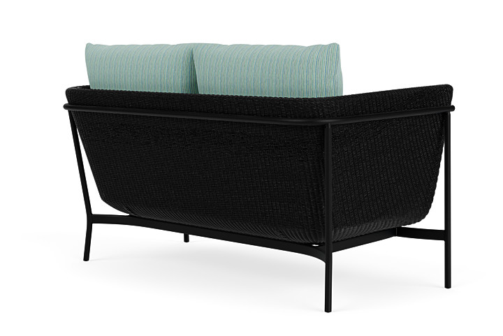 Lloyd Flanders™ Solstice Loveseat  - Ebony, Ebony