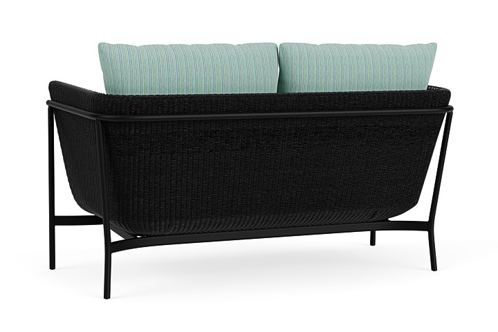 Lloyd Flanders™ Solstice Loveseat  - Ebony, Ebony