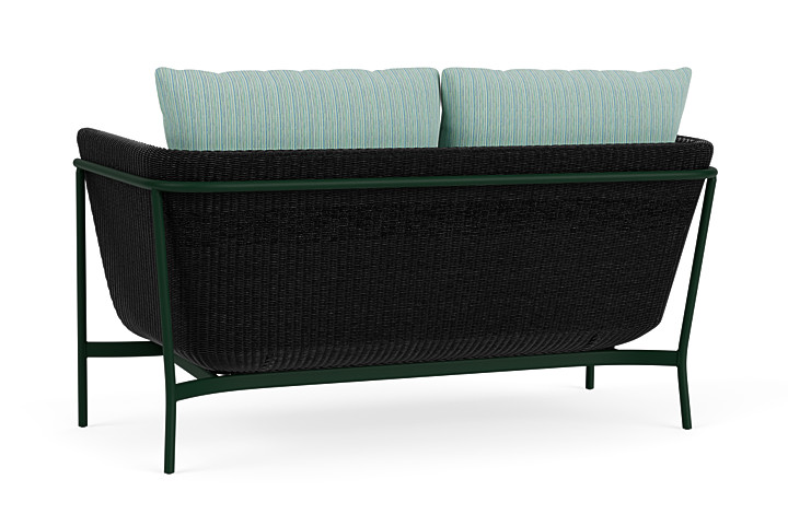 Lloyd Flanders™ Solstice Loveseat  - Ebony, Woodland