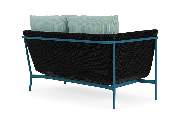 Lloyd Flanders™ Solstice Loveseat  - Ebony, Peacock