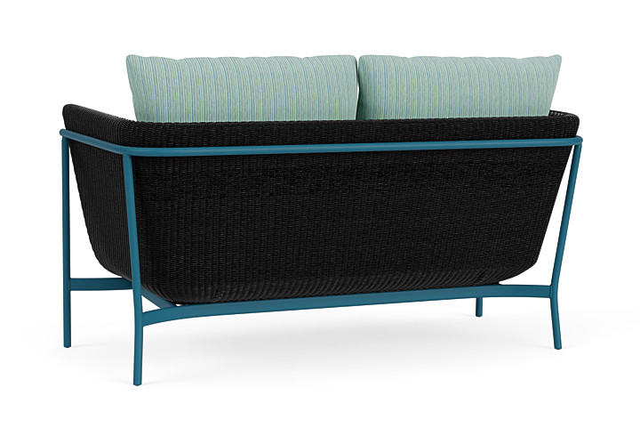 Lloyd Flanders™ Solstice Loveseat  - Ebony, Peacock