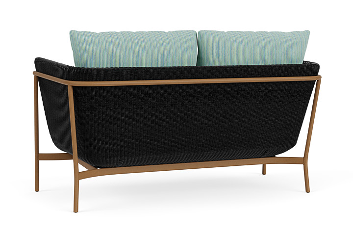 Lloyd Flanders™ Solstice Loveseat  - Ebony, Hickory