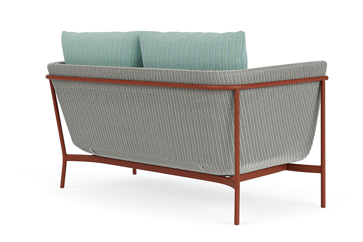 Lloyd Flanders™ Solstice Loveseat  - Platinum, Terracotta