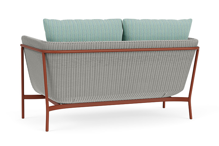 Lloyd Flanders™ Solstice Loveseat  - Platinum, Terracotta