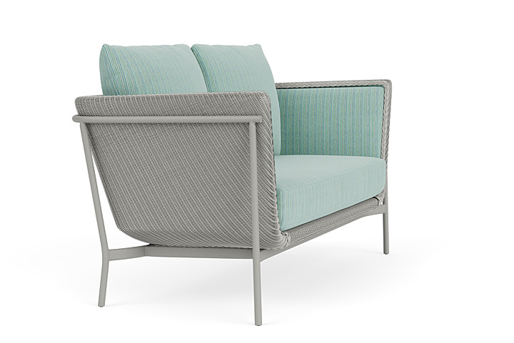 Lloyd Flanders™ Solstice Loveseat  - Platinum, Platinum