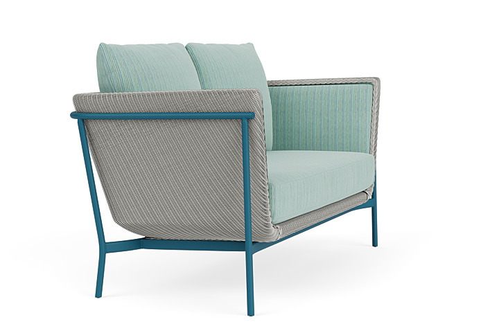 Lloyd Flanders™ Solstice Loveseat  - Platinum, Peacock