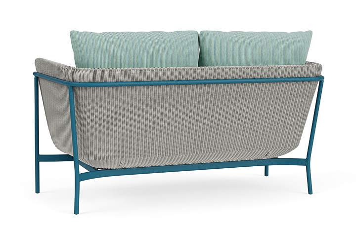 Lloyd Flanders™ Solstice Loveseat  - Platinum, Peacock