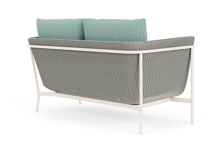 Lloyd Flanders™ Solstice Loveseat  - Platinum, Ivory