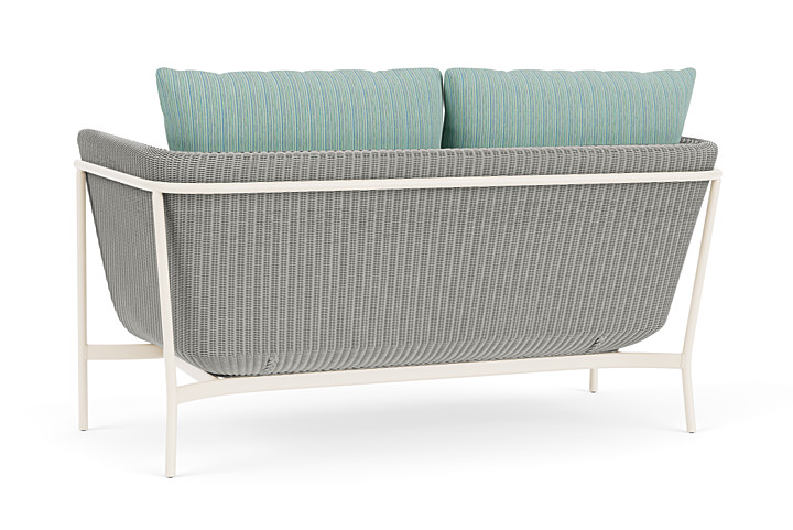 Lloyd Flanders™ Solstice Loveseat  - Platinum, Ivory