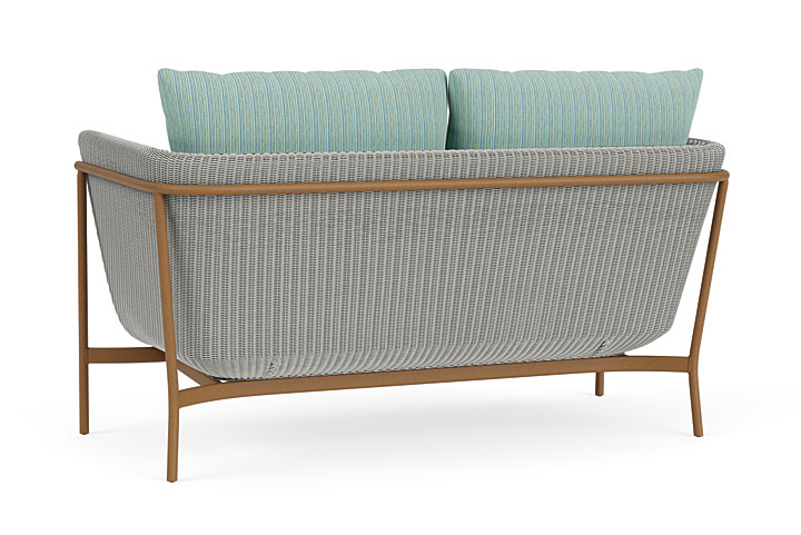 Lloyd Flanders™ Solstice Loveseat  - Platinum, Hickory