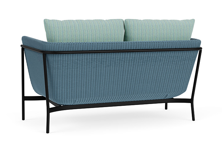 Lloyd Flanders™ Solstice Loveseat  - Stillwater, Ebony