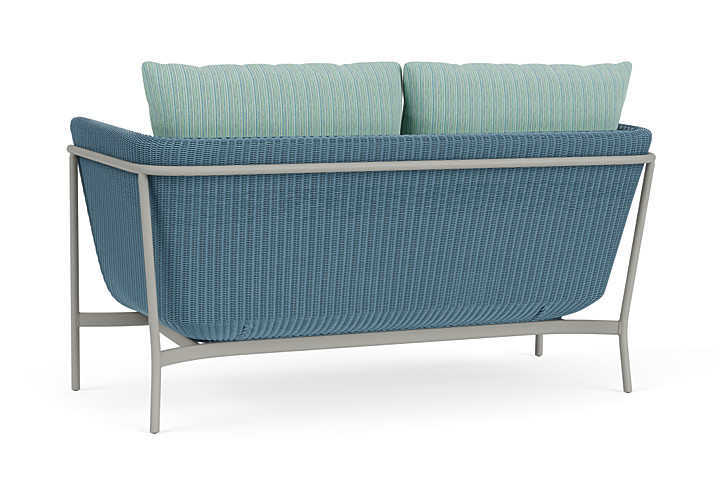 Lloyd Flanders™ Solstice Loveseat  - Stillwater, Platinum