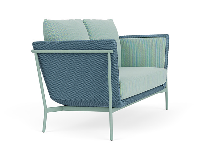 Lloyd Flanders™ Solstice Loveseat  - Stillwater, Sea Glass