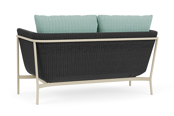 Lloyd Flanders™ Solstice Loveseat  - Charcoal, Linen