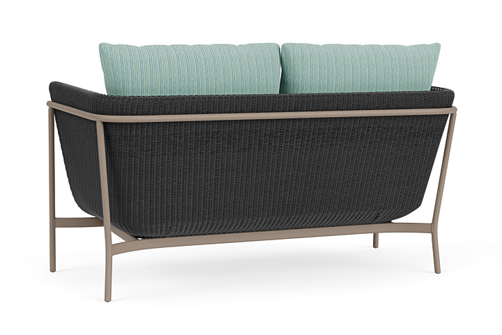 Lloyd Flanders™ Solstice Loveseat  - Charcoal, French Beige