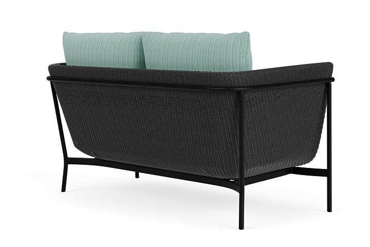 Lloyd Flanders™ Solstice Loveseat  - Charcoal, Ebony