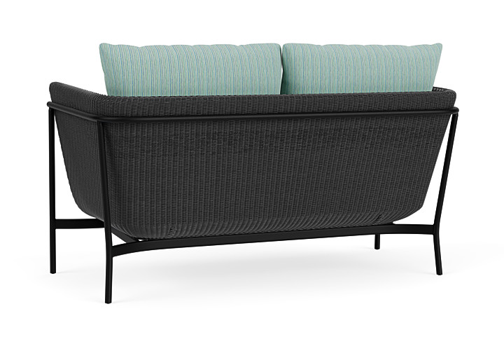 Lloyd Flanders™ Solstice Loveseat  - Charcoal, Ebony