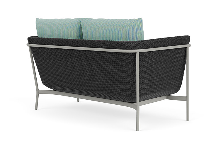 Lloyd Flanders™ Solstice Loveseat  - Charcoal, Platinum