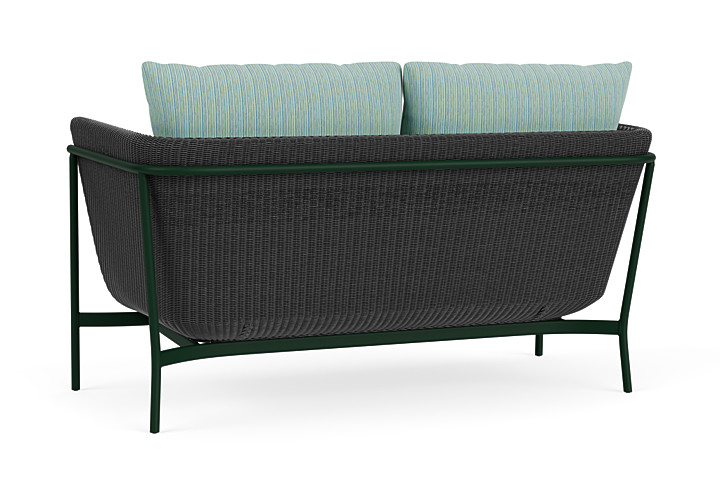 Lloyd Flanders™ Solstice Loveseat  - Charcoal, Woodland