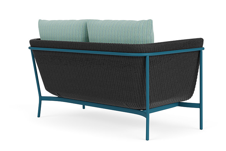 Lloyd Flanders™ Solstice Loveseat  - Charcoal, Peacock