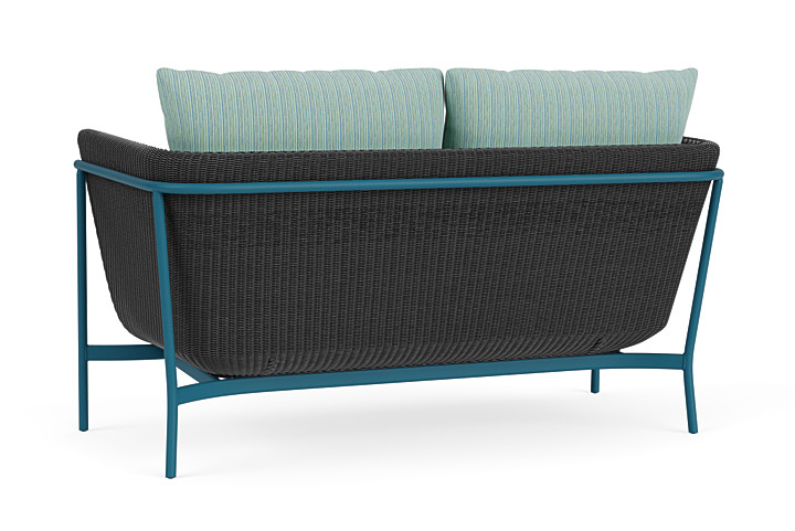 Lloyd Flanders™ Solstice Loveseat  - Charcoal, Peacock