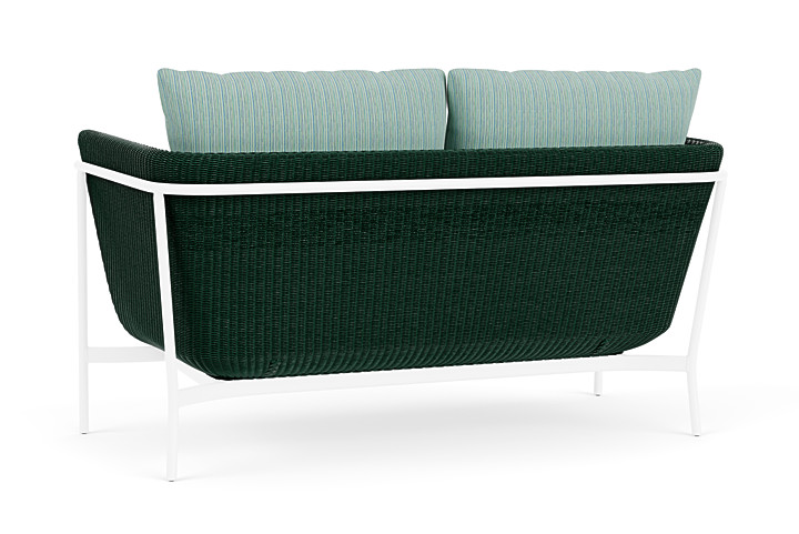 Lloyd Flanders™ Solstice Loveseat  - Woodland, White