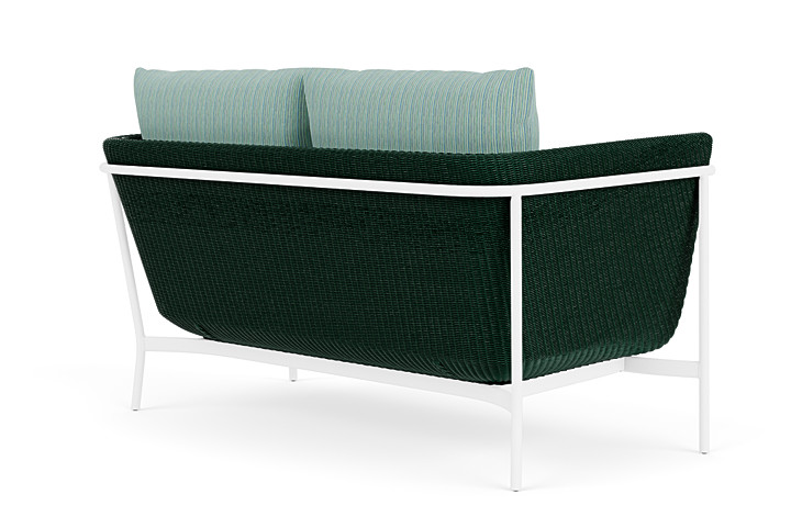 Lloyd Flanders™ Solstice Loveseat  - Woodland, Matte White