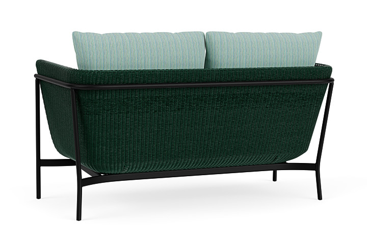 Lloyd Flanders™ Solstice Loveseat  - Woodland, Ebony