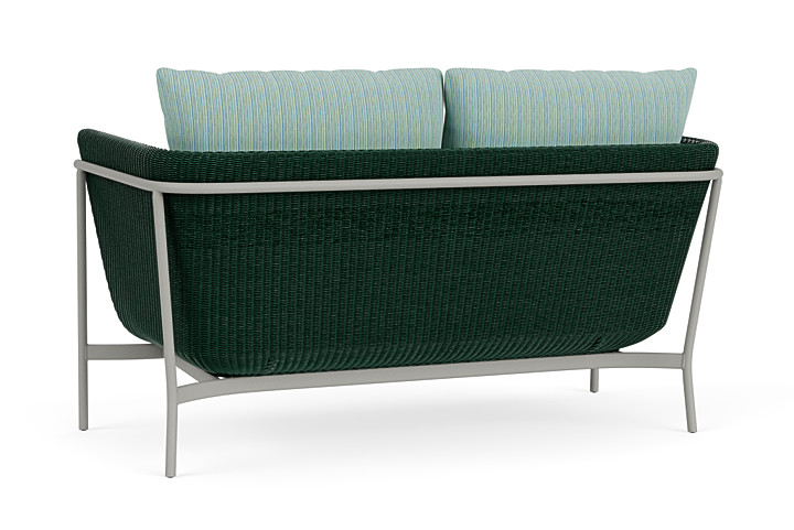 Lloyd Flanders™ Solstice Loveseat  - Woodland, Platinum