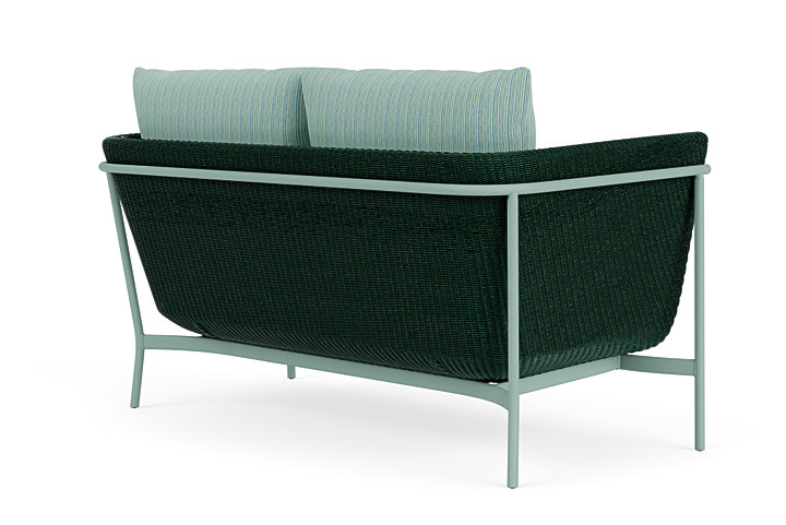 Lloyd Flanders™ Solstice Loveseat  - Woodland, Sea Glass