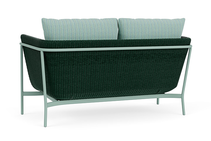 Lloyd Flanders™ Solstice Loveseat  - Woodland, Sea Glass