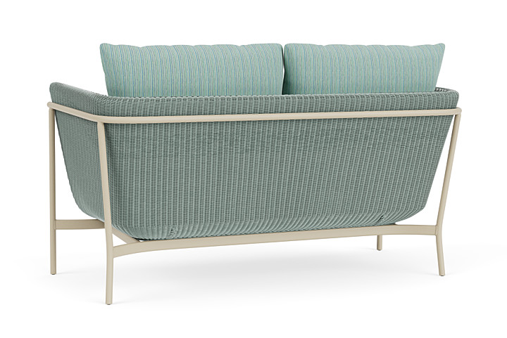 Lloyd Flanders™ Solstice Loveseat  - Sea Glass, Linen