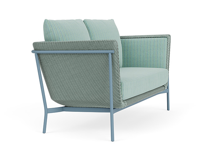 Lloyd Flanders™ Solstice Loveseat  - Sea Glass, Stillwater