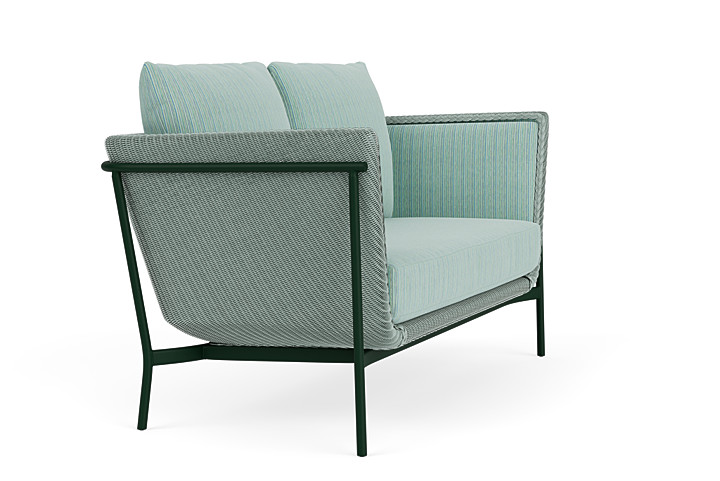 Lloyd Flanders™ Solstice Loveseat  - Sea Glass, Woodland