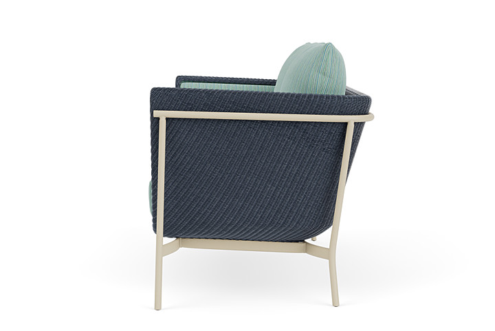 Lloyd Flanders™ Solstice Loveseat  - Denim Blue, Linen