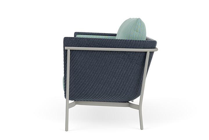 Lloyd Flanders™ Solstice Loveseat  - Denim Blue, Platinum